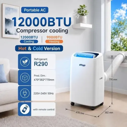 Portable Air Conditioner 18000BTU Review: a chunky but effective all‑in‑one for small to medium rooms