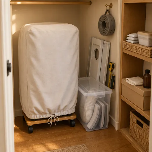 No basement, no garage: where a renter actually stores a portable AC all winter without breeding mold