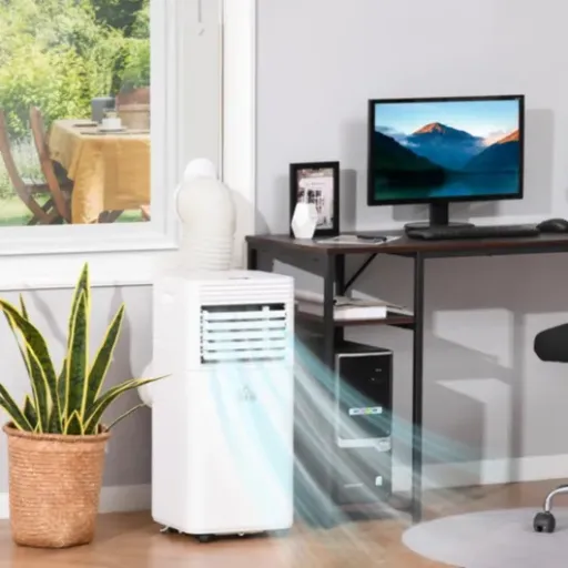 HOMCOM 9000 BTU Portable Air Conditioner Review: compact cooling for small to medium rooms