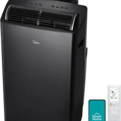 Midea Duo 14,000 BTU Review: quiet dual‑hose portable AC with smart control and inverter tech