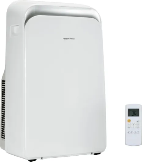 4-In-1 Portable Air Conditioner, 13500 BTU (ASHRAE), Cools Up to 550 Sqf, Portable AC with Cool/Heat/Dry (Dehumidifier)/Fan-Only Functions, Auto Mode, Sleep Mode, Timer, White 13500 BTU With Heat Pump