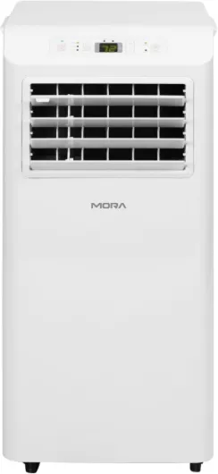 Mora by Hisense 6,000 BTU (DOE), 8,800 BTU (ASHRAE), Portable Air Conditioner, 3 Operating Modes (Cool, Dry, Fan), Cools up to 250 SF, Remote Control and Window Vent Installation Kit Included