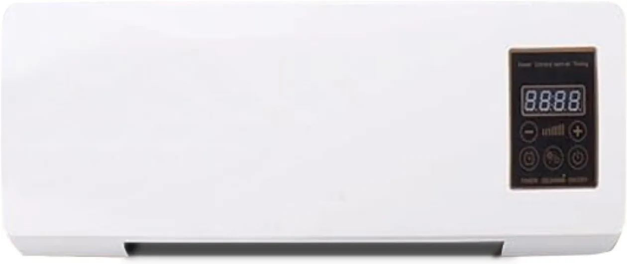 Portable Cold And Hot Air Conditioners 2 In 1 Wall Mounted Mobile Aires Electric Fan Conditioner For Bedroom Mini AC/Heating System,Timer, Ductless, With Remote for Office, Camping Tent, RV, Bedroom