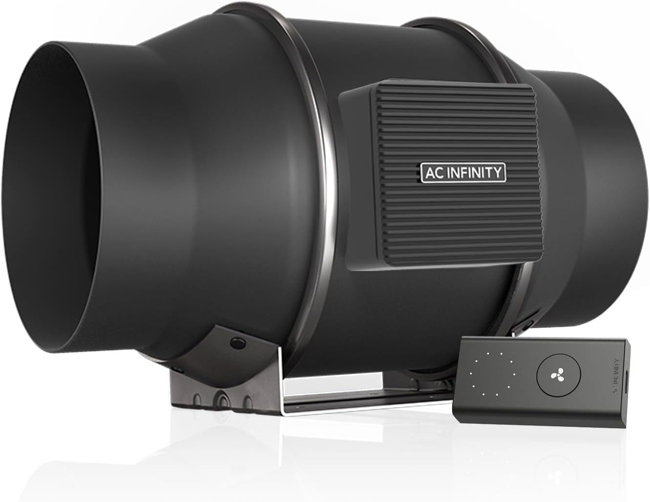 CLOUDLINE PRO S6, Quiet 6” Inline Duct Fan with Speed Controller - EC Motor Ventilation Exhaust Fan for Heating Cooling Booster, Grow Tents, Hydroponics 6-Inch Pro Speed Controller