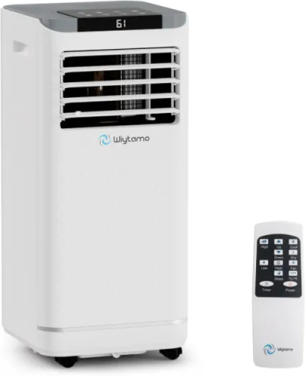 10,000 BTU Portable Air Conditioners for 450 Sq.Ft, 4-in-1 Room Air Conditioner with Cooling, Heating, Dehumidifier, Fan, Remote, Sleep Mode, Child Lock, 24H Timer, Self-Evaporating Portable AC Unit 10,000 BTU + HEAT