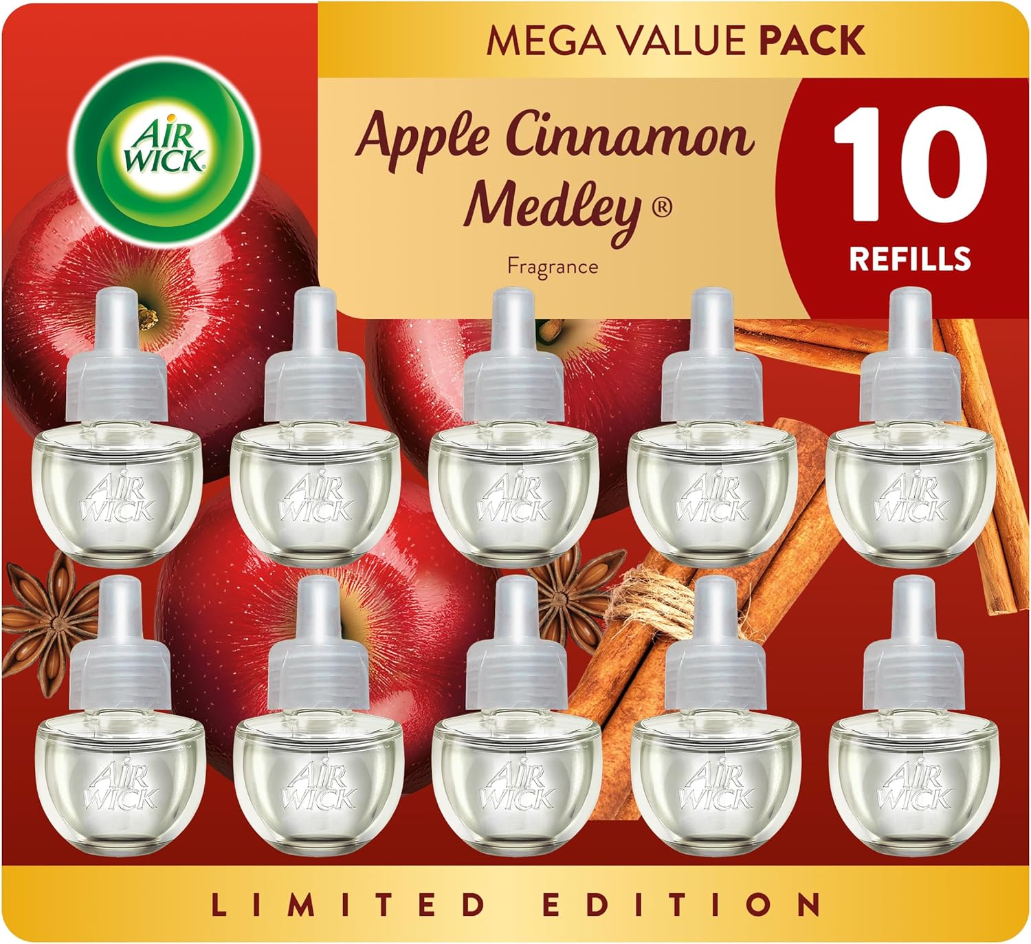 Scented Oils 0+10 Apple Cinnamon Medley​ 10 ct