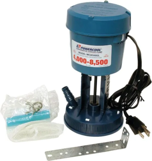 MC8500UL High-Efficiency Evaporative Cooler Pump with Thermal Overload Protection - 115V, 4,000-8,500 CFM Units - 1442