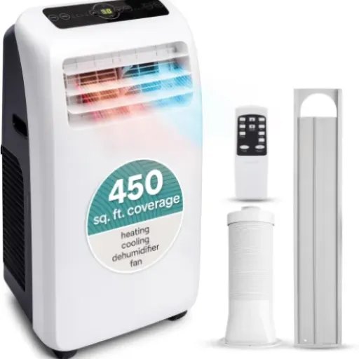 SereneLife Portable AC + Heater (10,000 BTU) Review: a space-saving unit that cools well but isn’t flawless