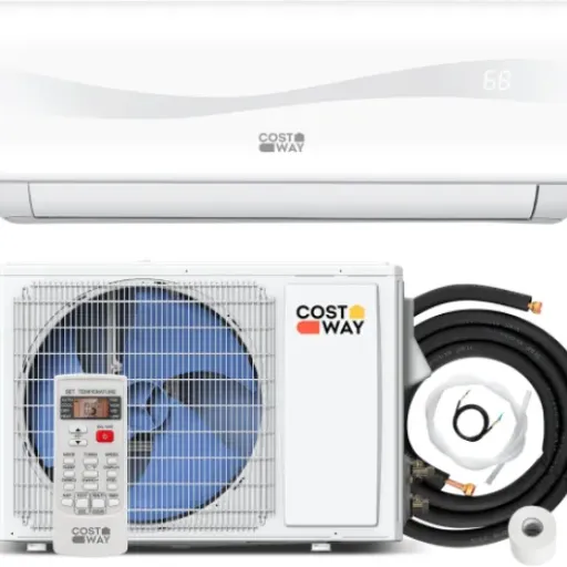 COSTWAY 12000BTU Mini Split Review: quiet 115V unit that actually heats and cools decently on a budget