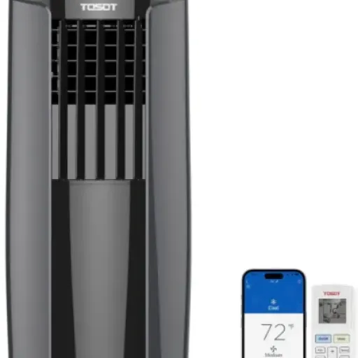 TOSOT 10,200 BTU Portable AC Review: a solid single-hose unit with handy Wi-Fi but typical noise and efficiency trade-offs