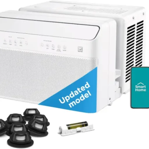 Midea 8,000 BTU U-Shaped Smart Inverter Review: a quiet window AC that actually lets you open the window