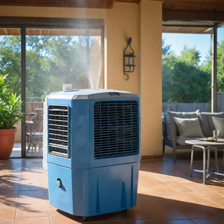 How an evaporative cooler pump shapes portable air comfort