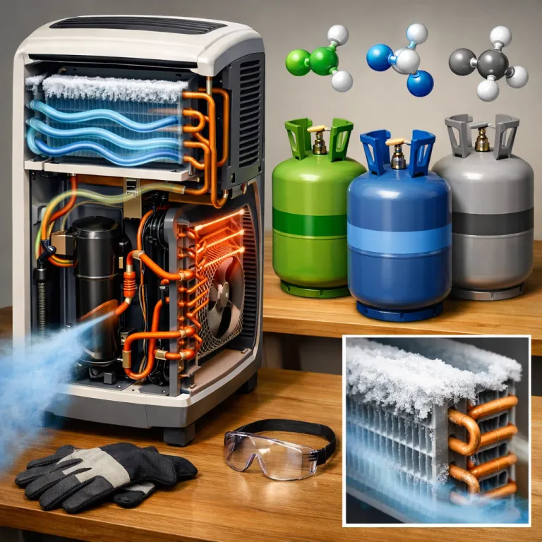 Freon for AC explained : safe refrigerant choices for portable air conditioners
