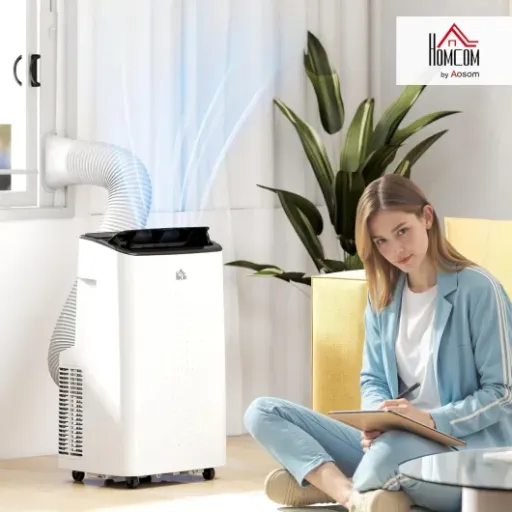 HOMCOM 14000 BTU Portable Air Conditioner Review: big, loud, but it actually cools