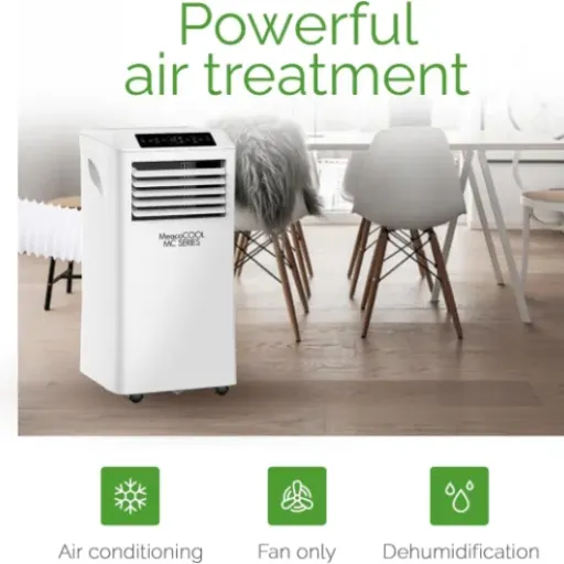 MeacoCool MC Series 8,000R Review: a compact unit that cools well but shouts about it