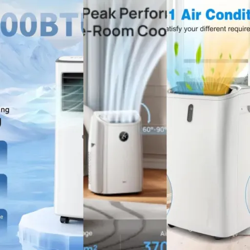 Ranking of the 5 best portable air conditioners with dehumidifier (March 2026)