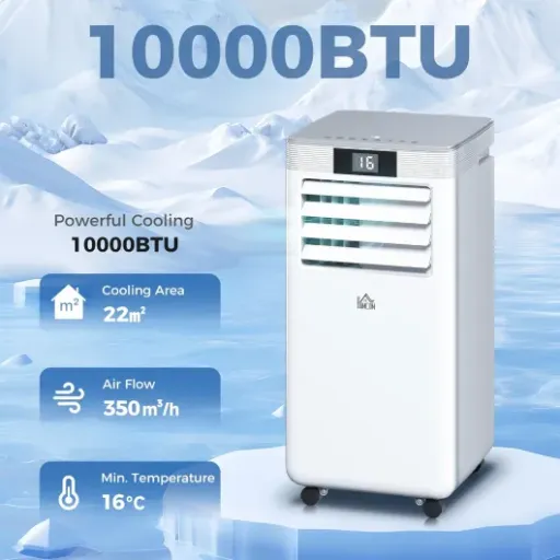 HOMCOM 10000 BTU Portable AC Review: budget-friendly cooling with one big catch
