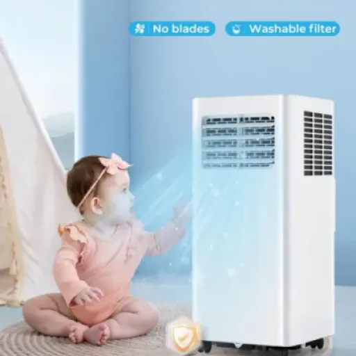 EUHOMY Portable Air Conditioner 7000 BTU Review: small, fairly powerful, but not exactly quiet