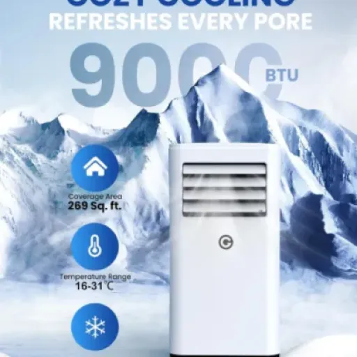 KGOGO 9000 BTU Portable AC Review: a no-nonsense unit that actually cools a room