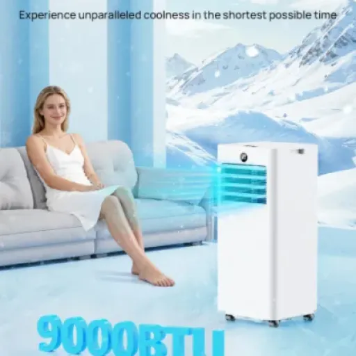 TOIOVCU 9000BTU Portable Air Conditioner Review: budget mobile AC that actually cools a real room