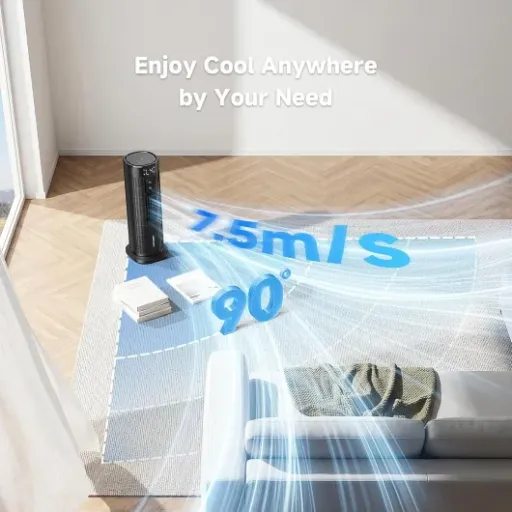 CoamoTrail F30-D Portable Air Cooler Review: a small, quiet tower that gets the job done for personal cooling