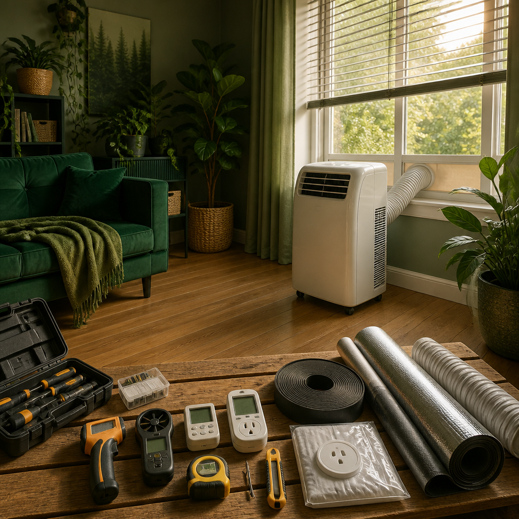 West-facing room at 4pm: why your perfectly-sized portable AC loses the afternoon battle and how to win