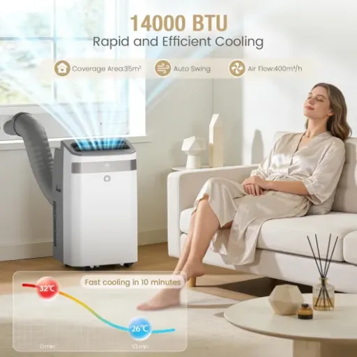 AirOrig 14000 BTU Portable AC Review: strong cooling, quiet-ish, with a few annoying flaws