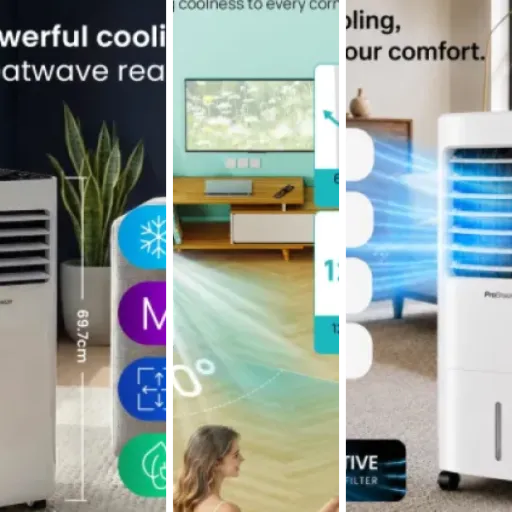 Comparison of the 5 best portable air conditioners with programmable timer (June 2026)