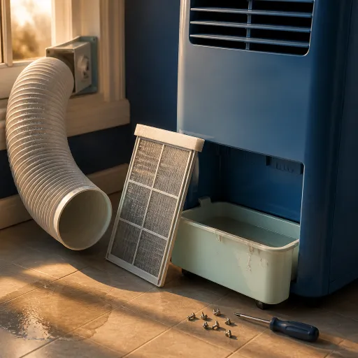When your home AC is not blowing cold air: a portable air conditioner troubleshooting guide