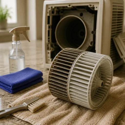 The blower wheel nobody cleans: the hidden part that drops your portable AC noise by 5 dB when you finally wash it